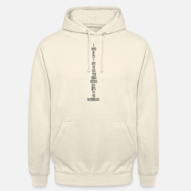 Fan de vous - Sweat-shirt à capuche unisexe - vanille