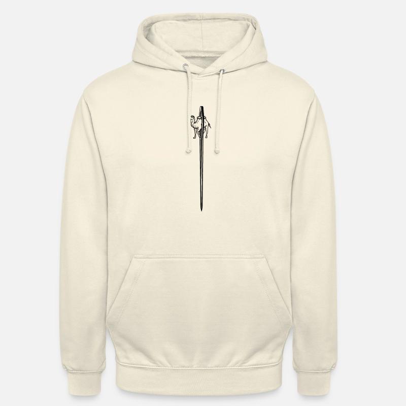 Kamel durchs Nadelöhr - Unisex Hoodie - Vanille-Milchshake