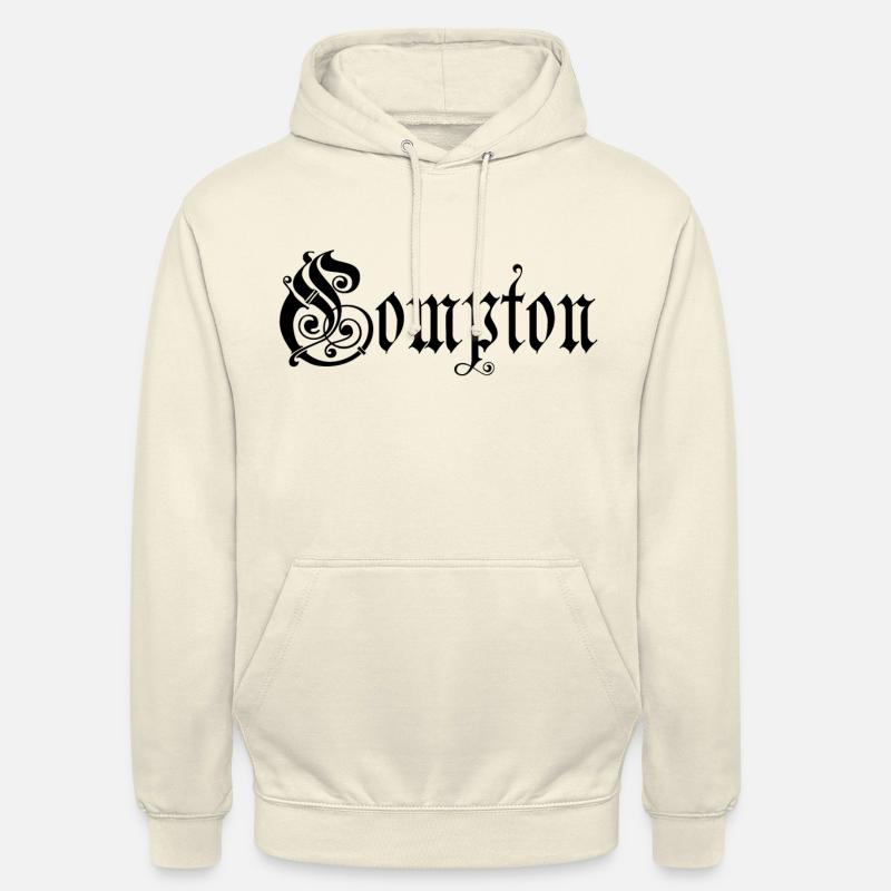 Compton - Sweat-shirt à capuche unisexe - vanille