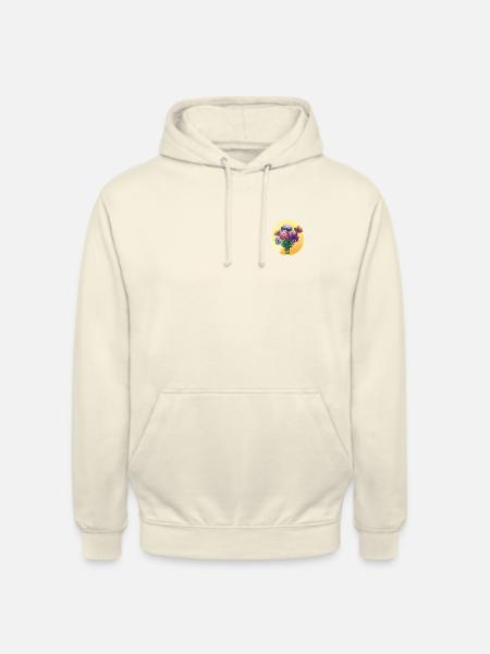 Flowers bouquet floristry - Unisex Hoodie - vanilla