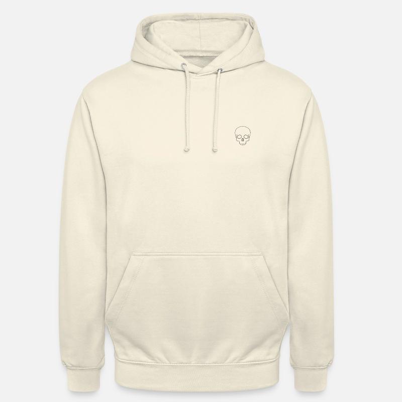 Halbschädel - Unisex Hoodie - Vanille-Milchshake