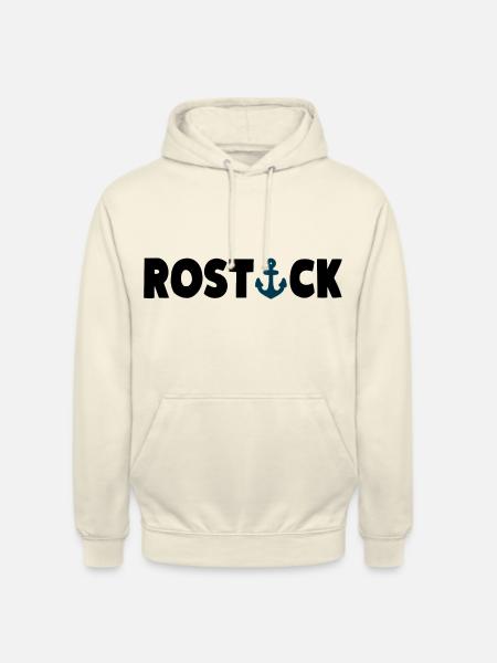 ROSTOCK Hansestadt Anker - Unisex Hoodie - Vanille-Milchshake