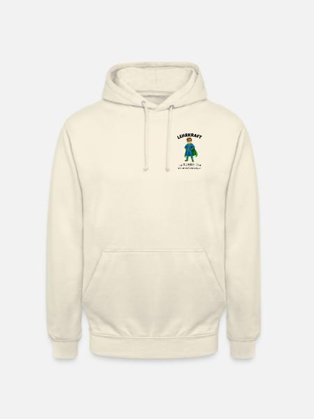 Geschenkideen Lehrer Superheld - Unisex Hoodie - Vanille-Milchshake