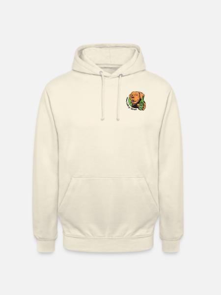 Liebe Bier Tier Hund - Unisex Hoodie - Vanille-Milchshake