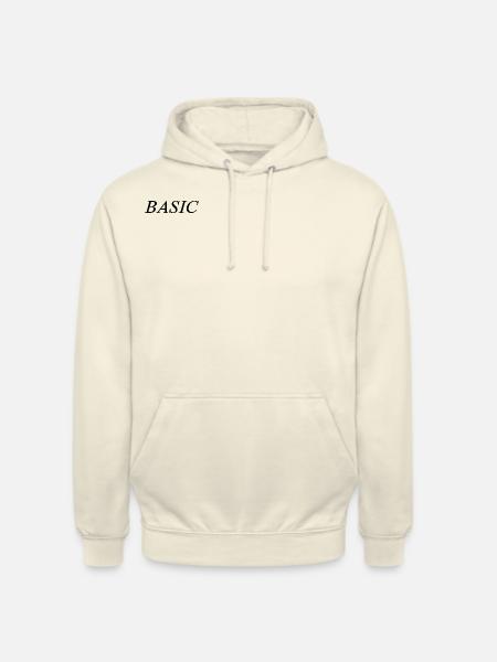 "Basic" - Unisex Hoodie - vanilla