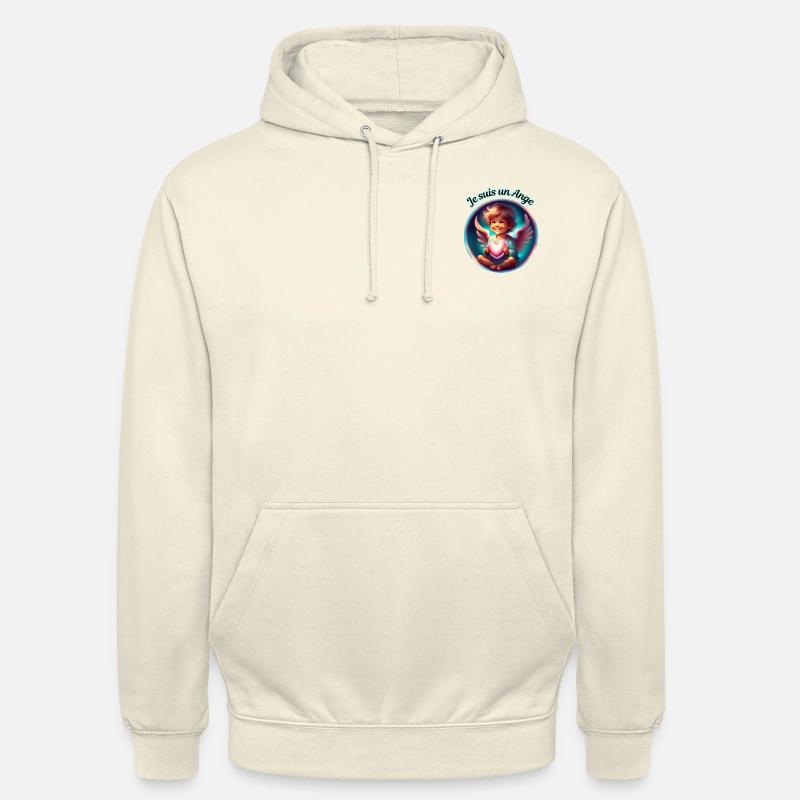 Ich bin ein Engel - Unisex Hoodie - Vanille-Milchshake