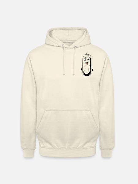 Comic Cucumber - Unisex Hoodie - vanilla