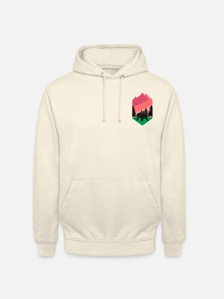 Grizzly Power - Unisex Hoodie - Vanille-Milchshake