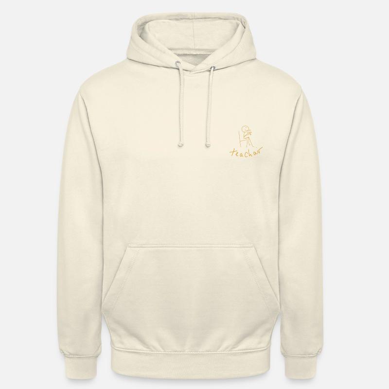 Chaise de thé - Sweat-shirt à capuche unisexe - vanille