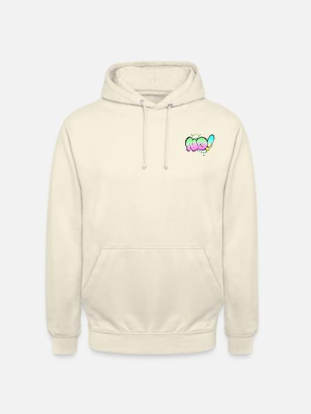 T-Shirt ohne Logo - Unisex Hoodie - Vanille-Milchshake