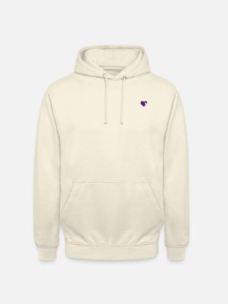 Herz & Hund - Unisex Hoodie - Vanille-Milchshake