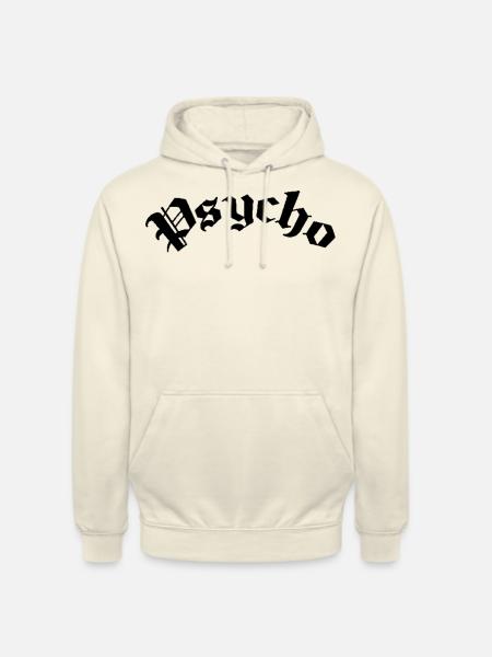 Cooles Psycho t-shirt - Unisex Hoodie - Vanille-Milchshake