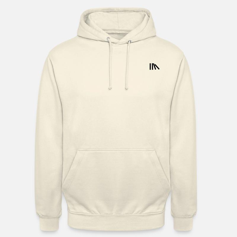 Minimalistic Stripes Black - Unisex Hoodie - Vanille-Milchshake