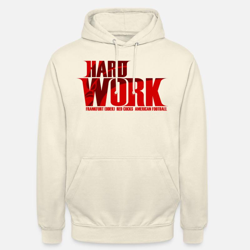 Hard Work 2025 - Unisex Hoodie - Vanille-Milchshake