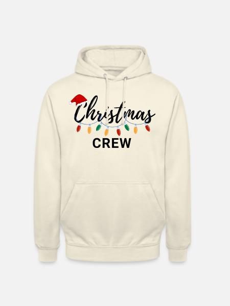 Weihnachts-Crew - Unisex Hoodie - Vanille-Milchshake