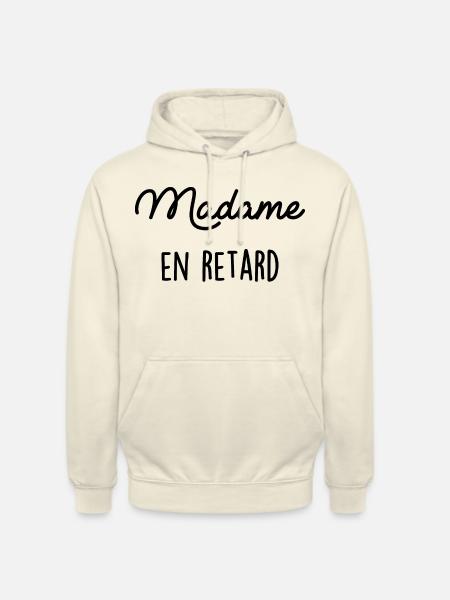 Madam in Delay - Unisex Hoodie - vanilla
