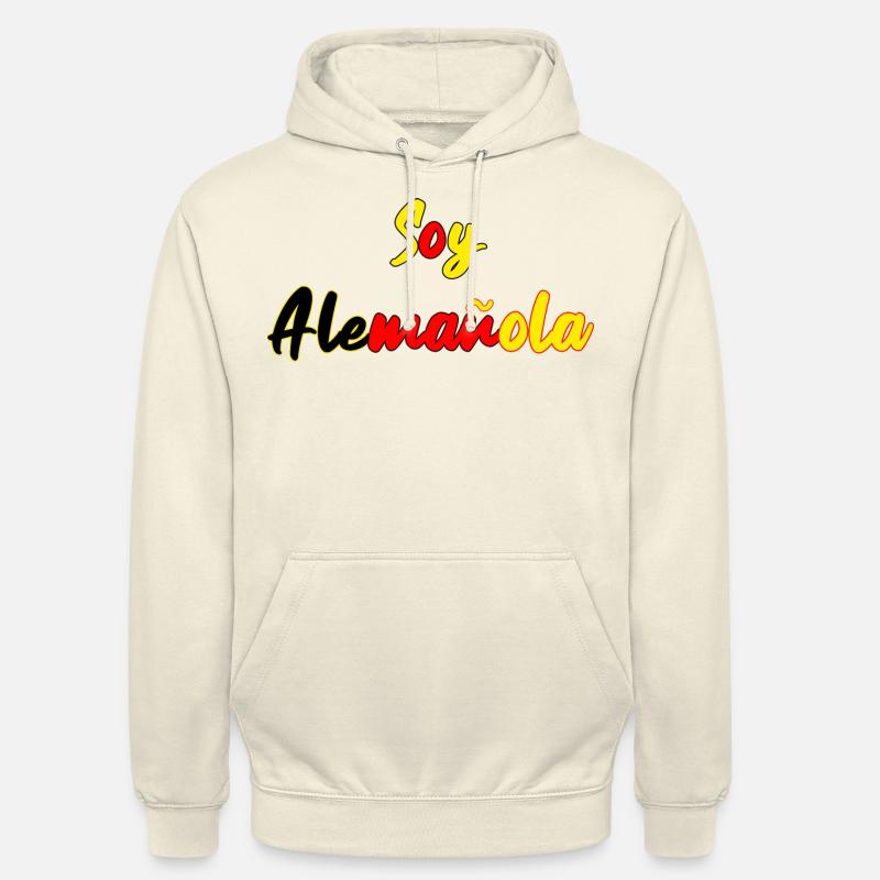 Deutsch-Spanierin Spanisch spanisch Geschenk - Unisex Hoodie - Vanille-Milchshake