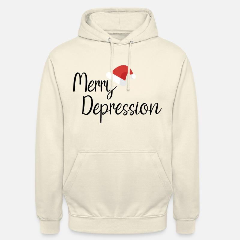 Joyeuse dépression - Sweat-shirt à capuche unisexe - vanille