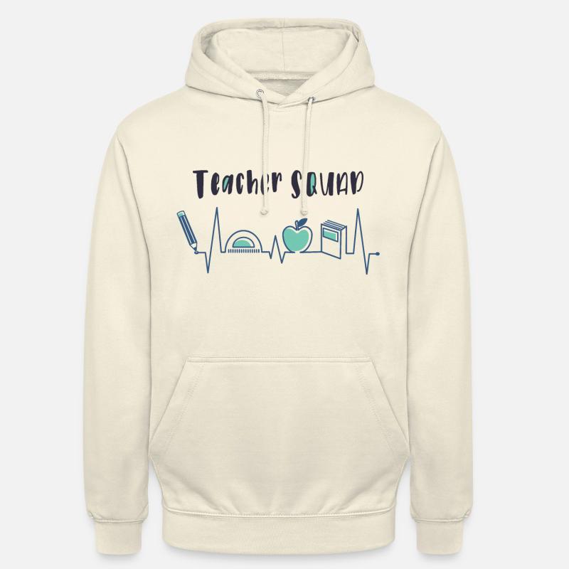 Escouade d’enseignants, Escouade d’enseignants - Sweat-shirt à capuche unisexe - vanille