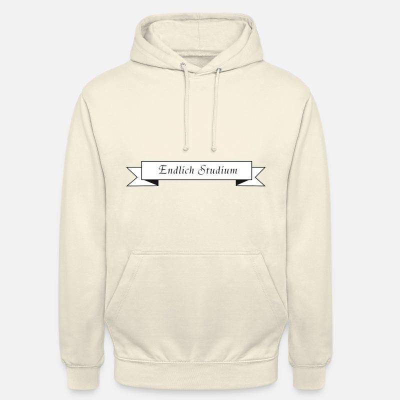 Endlich Studium - Unisex Hoodie - Vanille-Milchshake