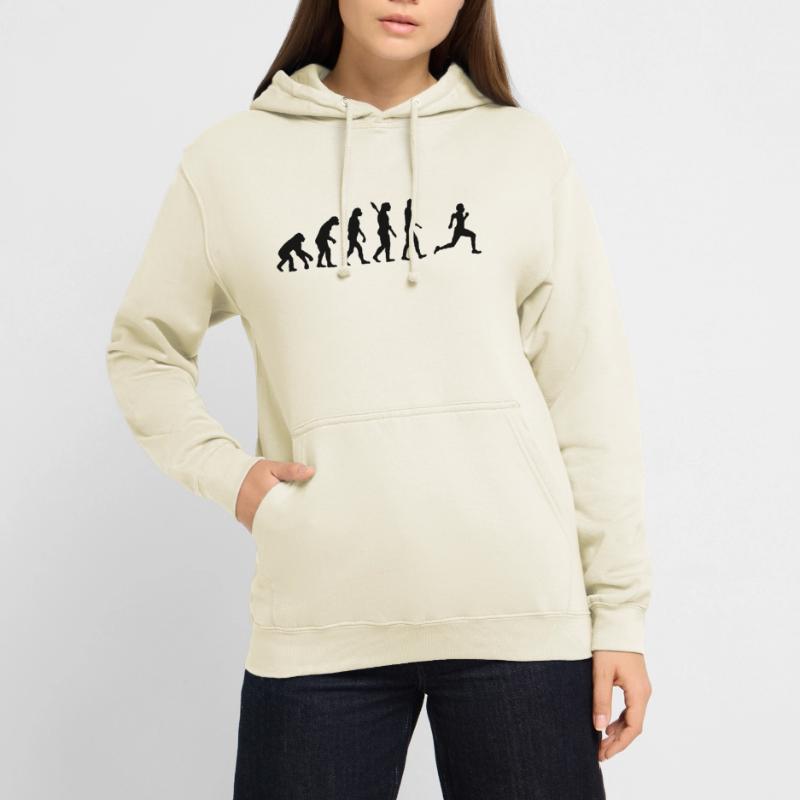 Evolution runner runner jogging b Unisex Hoodie