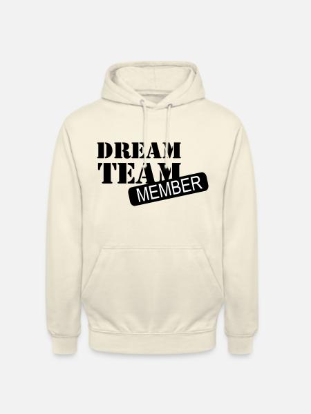 dreamteam - Unisex Hoodie - vanilla