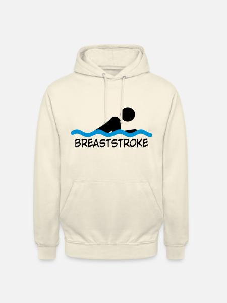 schwimmen - Unisex Hoodie - Vanille-Milchshake