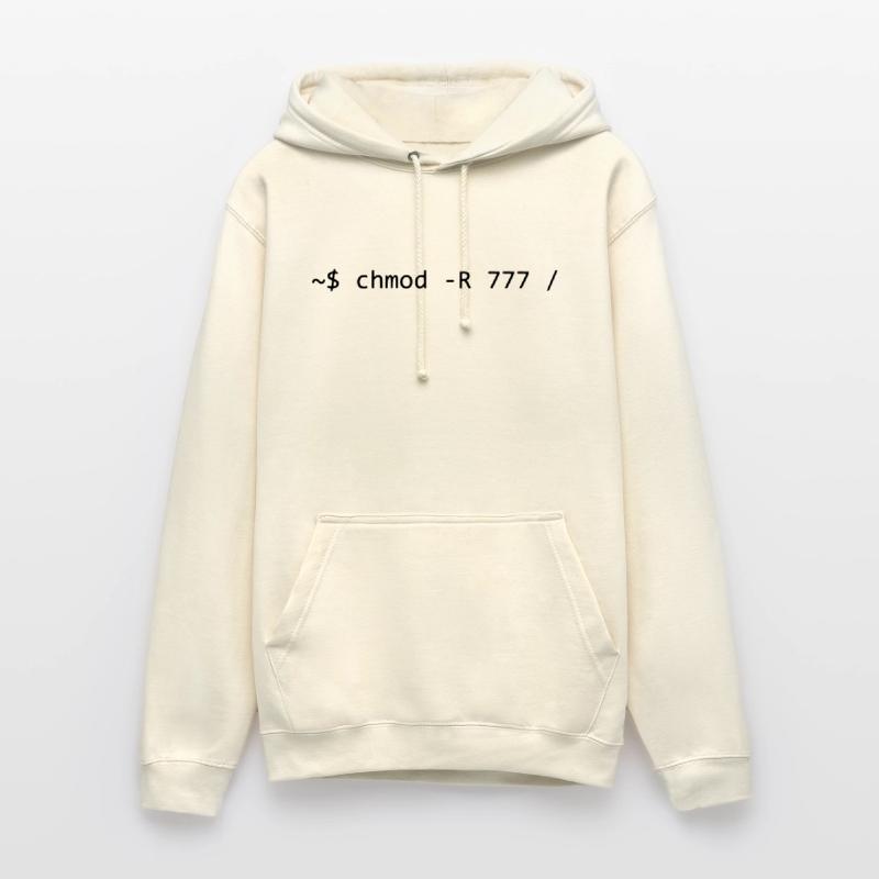 CHMOD 777 - GRANT ALL PRIVILEGES - LINUX BASH Unisex Hoodie