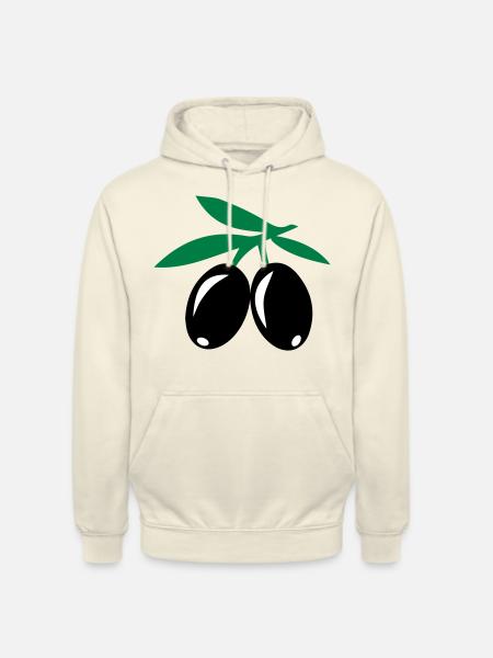 Oliven - Unisex Hoodie - Vanille-Milchshake