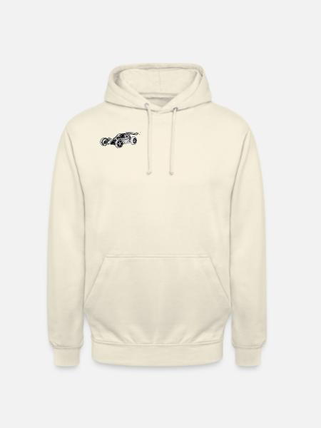 Minimalistischer Rc Buggy - Unisex Hoodie - Vanille-Milchshake