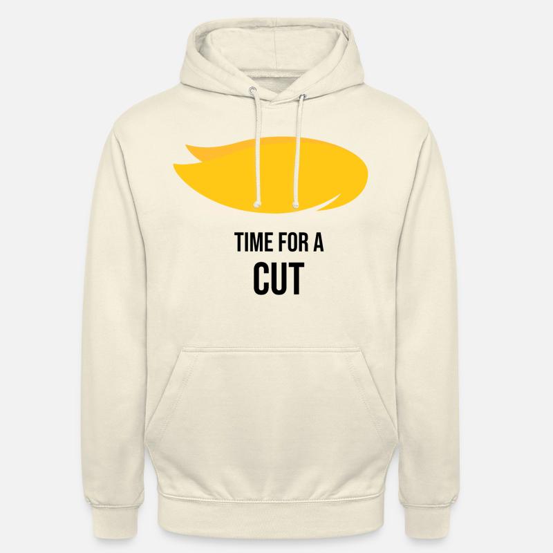 Il est temps de couper - Sweat-shirt à capuche unisexe - vanille
