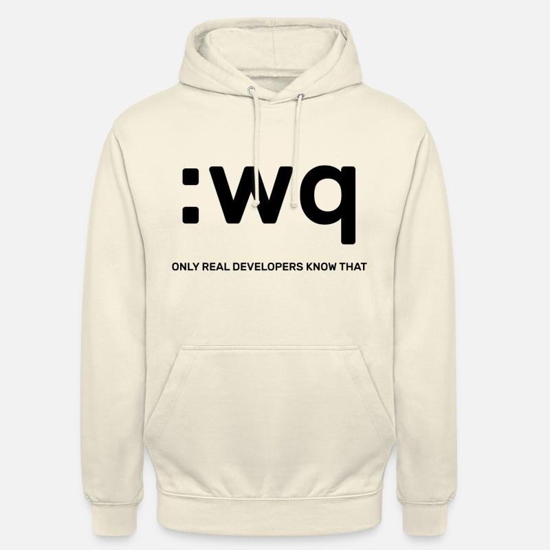 Vim Developers - Unisex Hoodie - Vanille-Milchshake