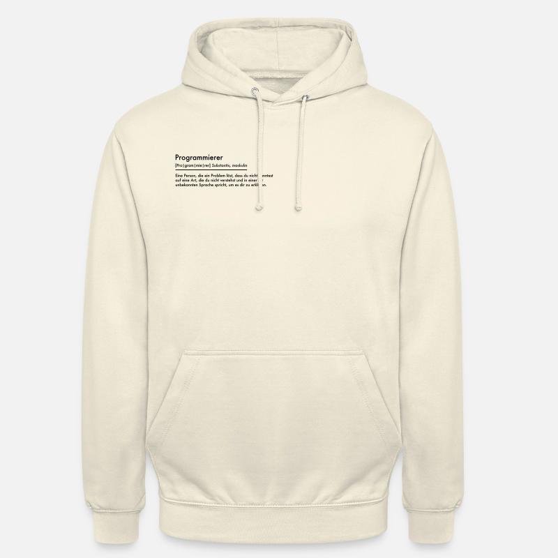 Programmierer - Unisex Hoodie - Vanille-Milchshake