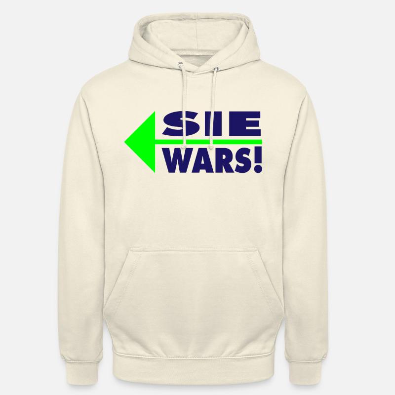 Sie wars! Partner- oder Partyshirt - Unisex Hoodie - Vanille-Milchshake