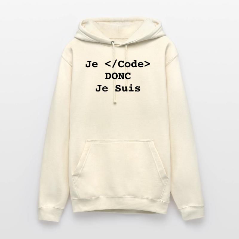 Ich programmiere, also bin ich Informatiker und Programmierer Unisex Hoodie