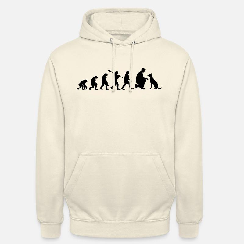Evolution Funny Belgian Malinois Shepherd Dog Unisex Hoodie