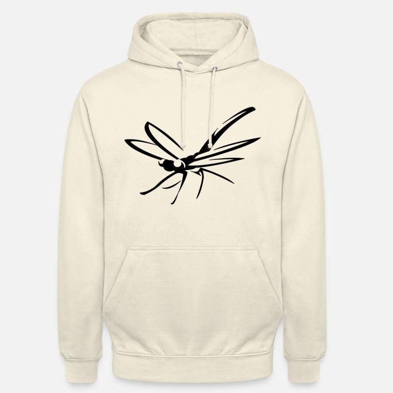 Libelle Libellen - Unisex Hoodie - Vanille-Milchshake