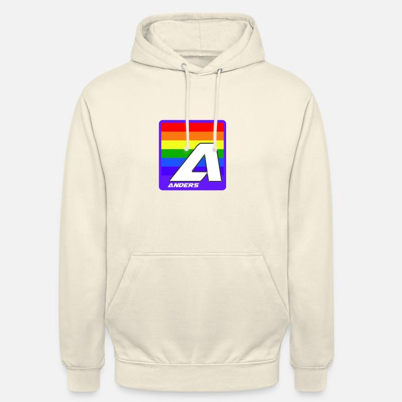 Regenbogen Farben - anders - Unisex Hoodie - Vanille-Milchshake