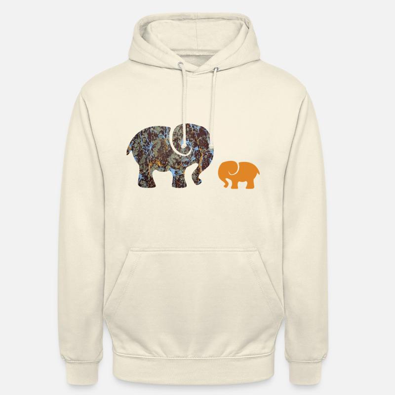 elefant e 85 - Unisex Hoodie - Vanille-Milchshake