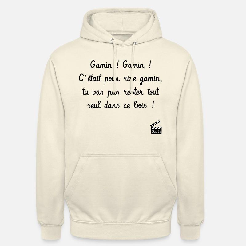 Gamin ! Gamin ! C'est arrivé près de chez vous - Sweat-shirt à capuche unisexe - vanille