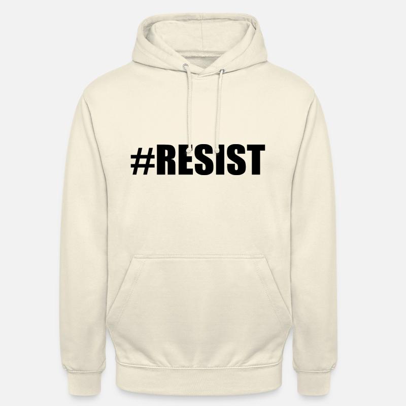 Resist - Unisex Hoodie - vanilla