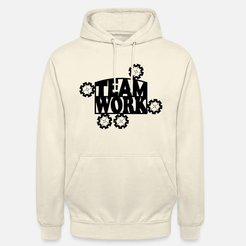Teamwork - Unisex Hoodie - vanilla
