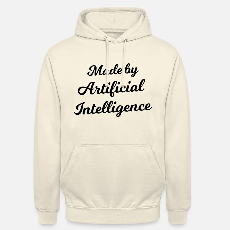 Made by Artificial Inteligence - Unisex Hoodie - vanilla