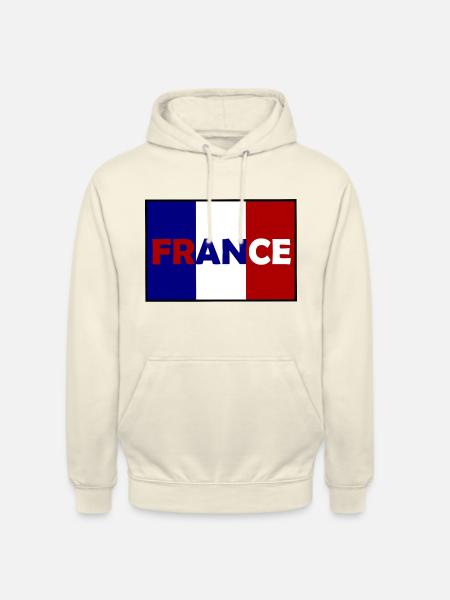 Die Franzosen Aufkleber - Unisex Hoodie - Vanille-Milchshake