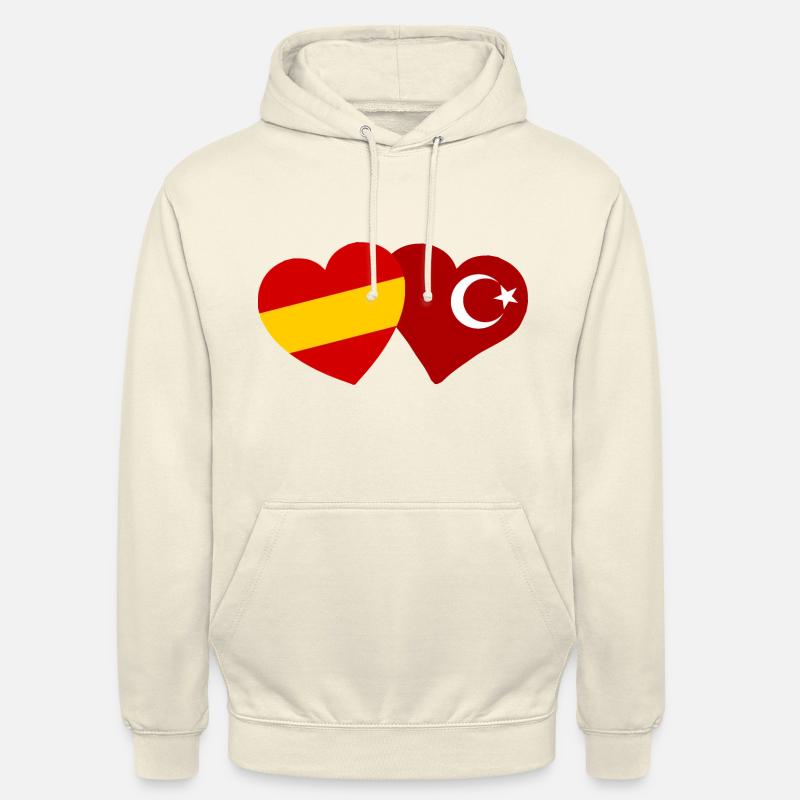 Die spanisch türkische Liebe - Unisex Hoodie - Vanille-Milchshake