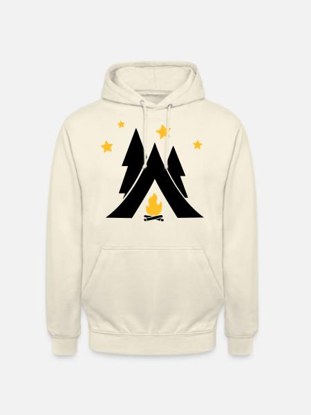 Zelt - Unisex Hoodie - Vanille-Milchshake