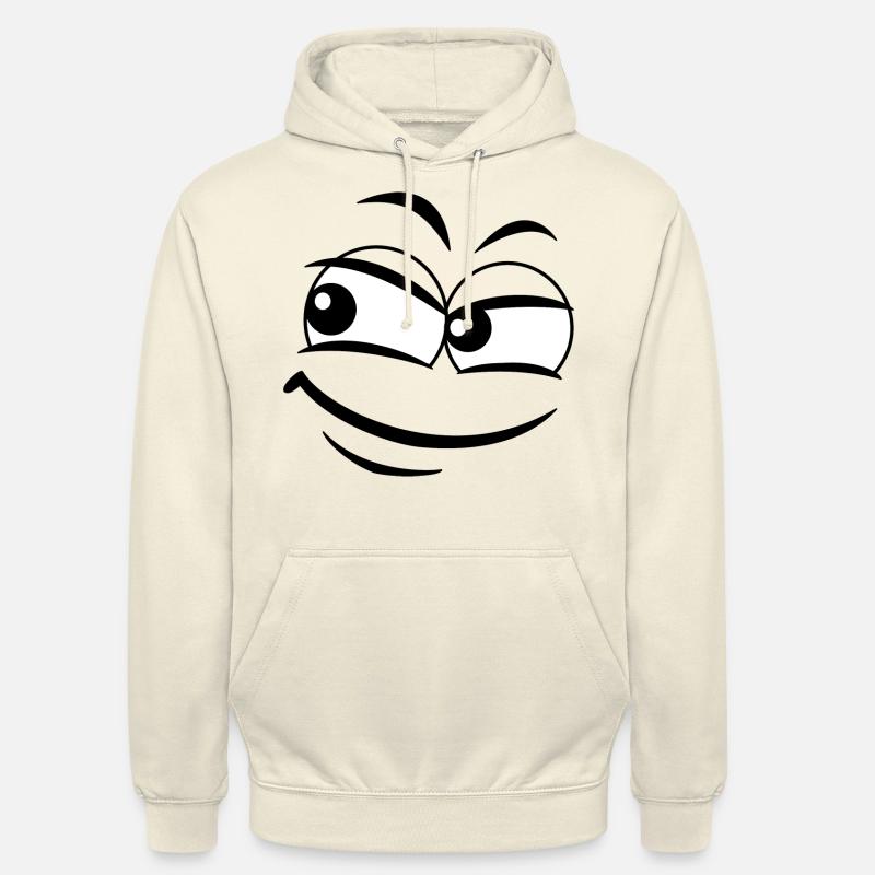 Sorriso sfacciato - Felpa con cappuccio unisex - milkshake