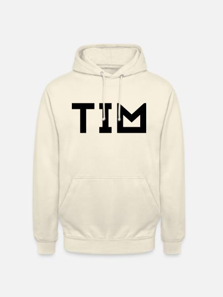 First name Tim - Unisex Hoodie - vanilla