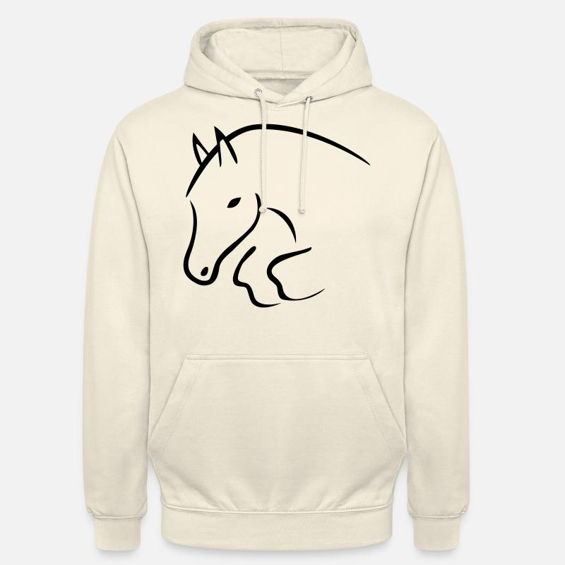 Springpferd - Unisex Hoodie - vanilla
