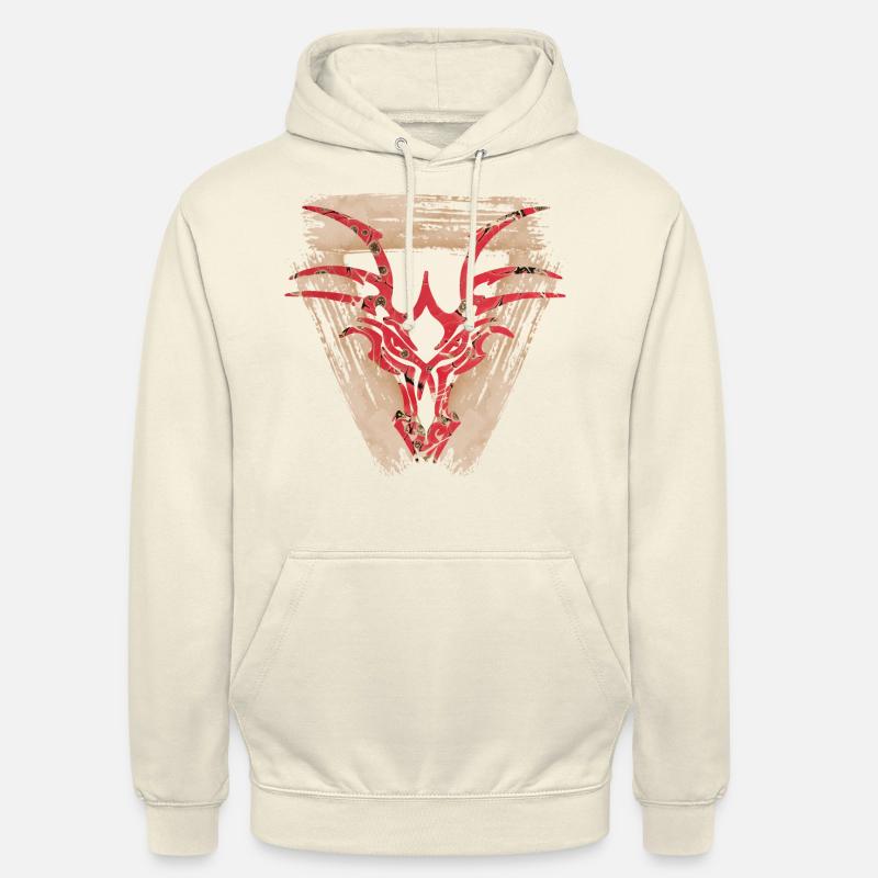 drachenkopf e 245 - Sweat-shirt à capuche unisexe - vanille